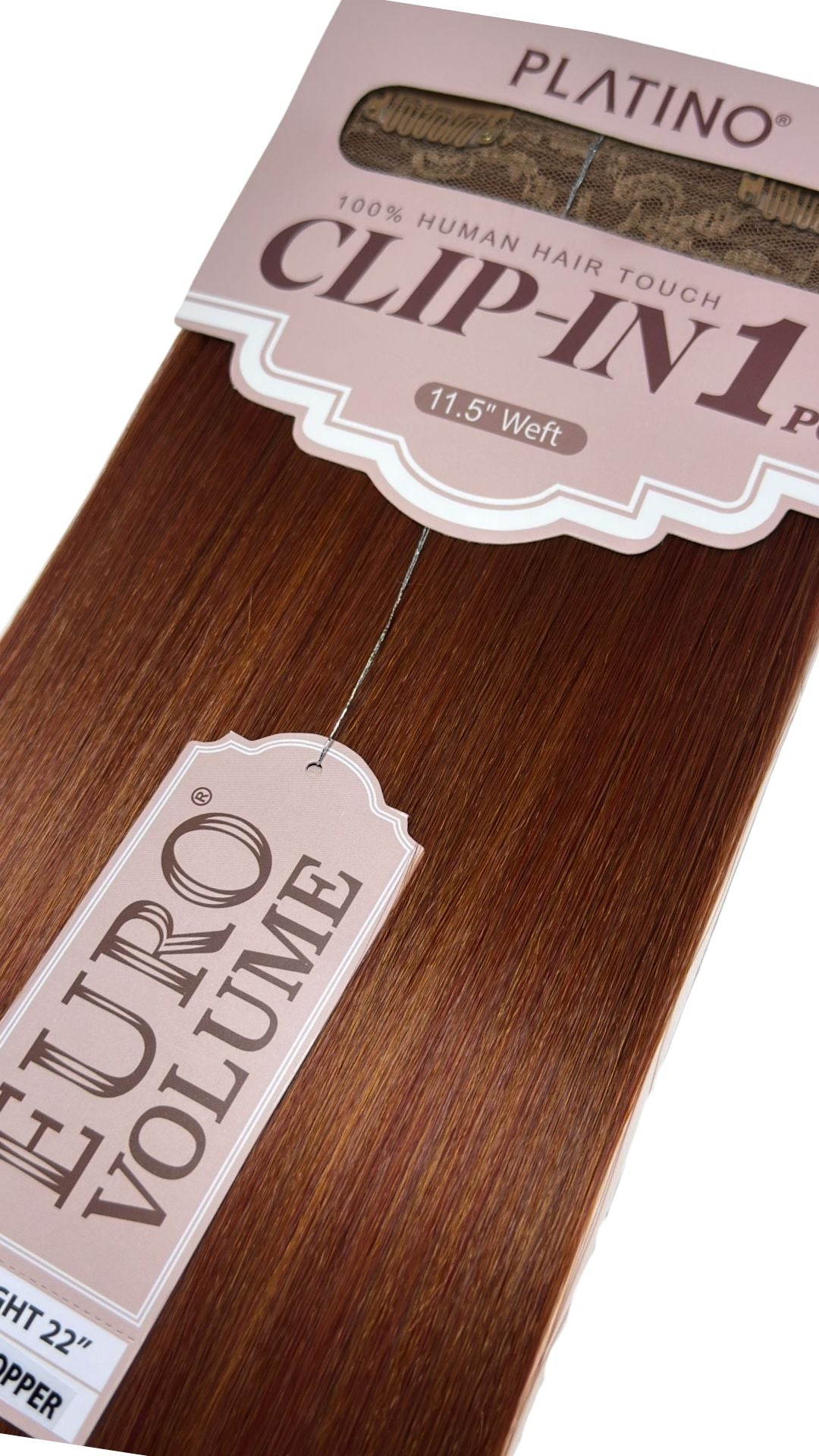 Platino clip in 1 pcs 22”