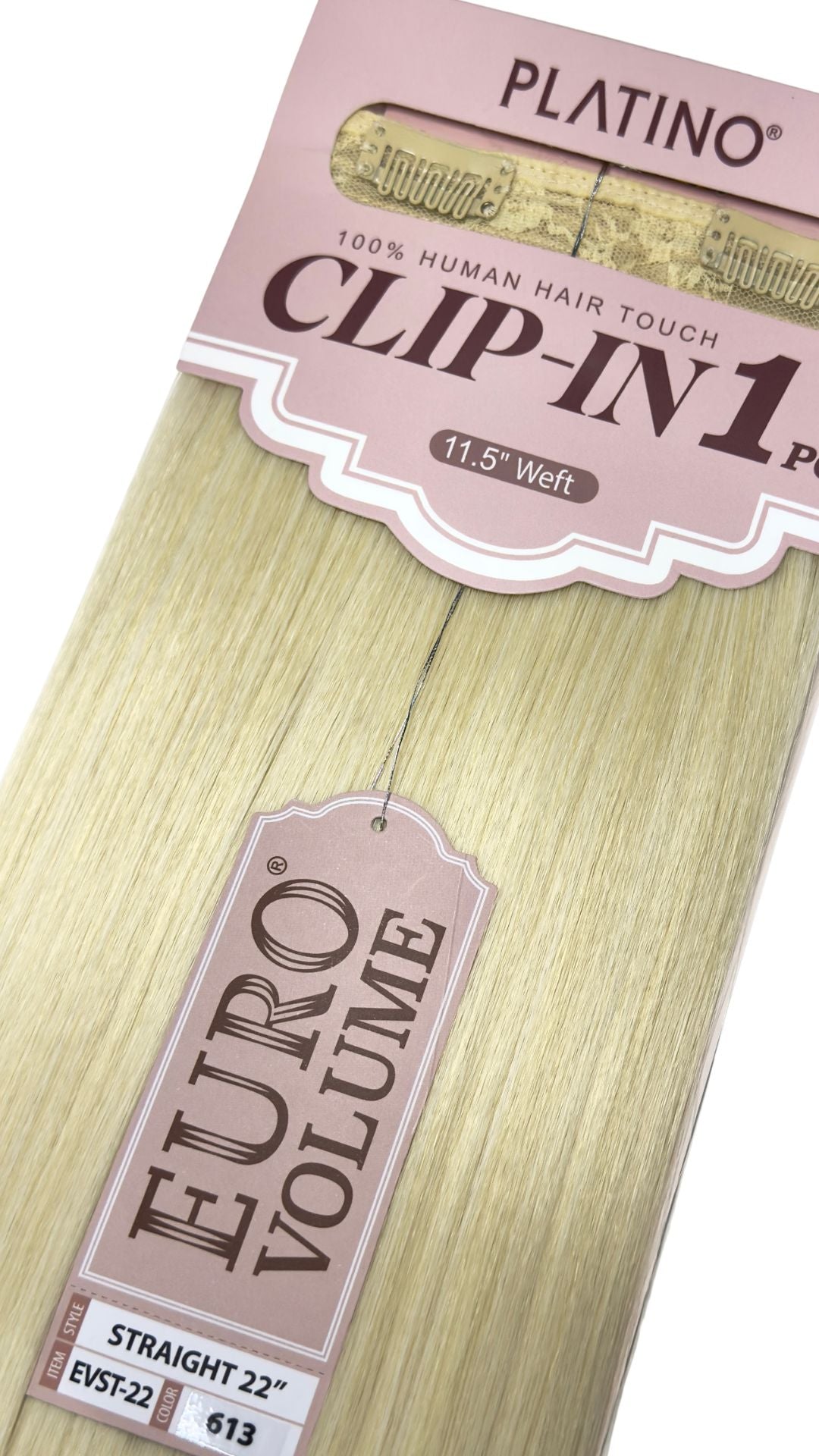 Platino clip in 1 pcs 22”