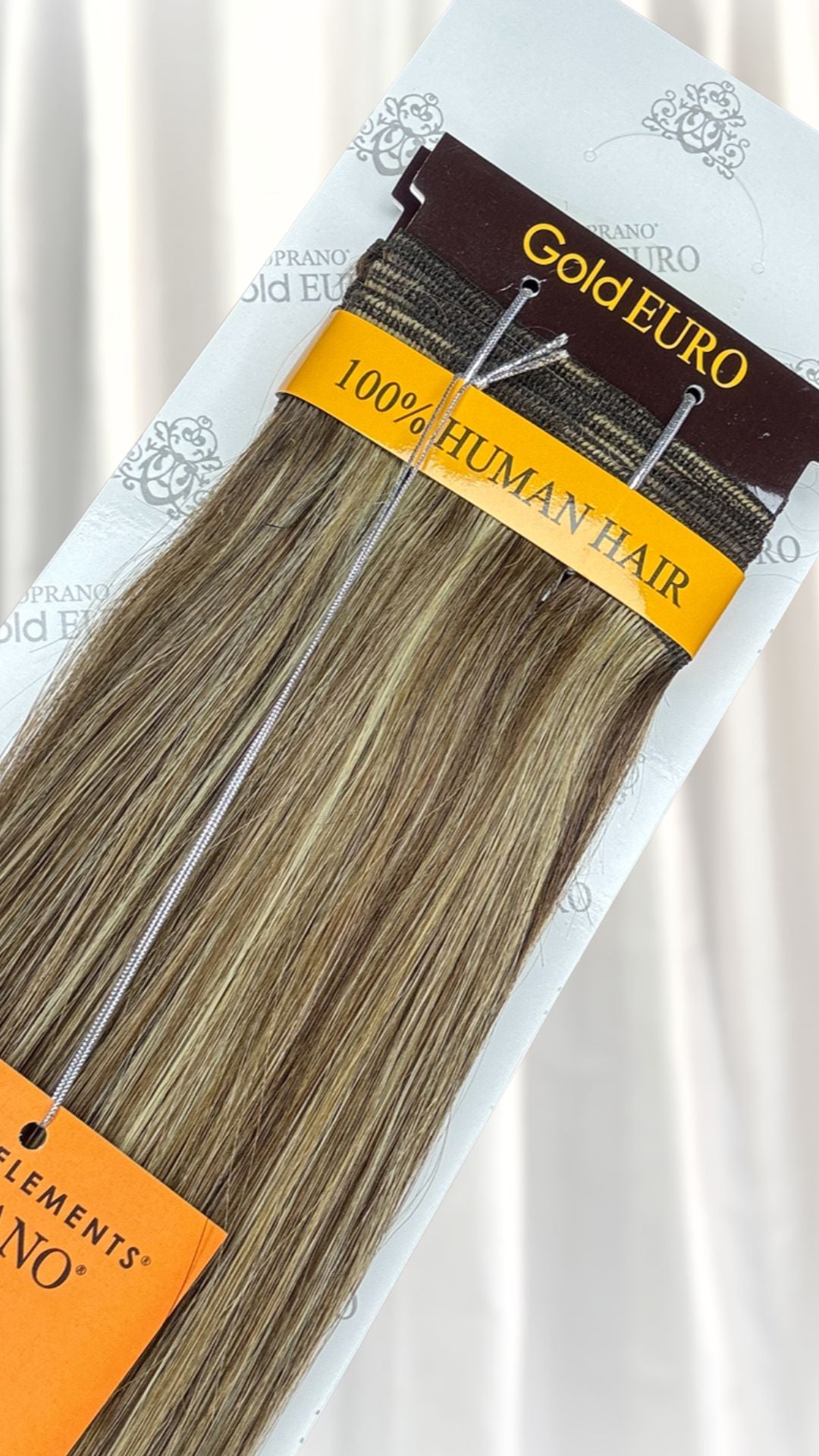 Soprano Gold Euro Remy 100% Cabello Humano