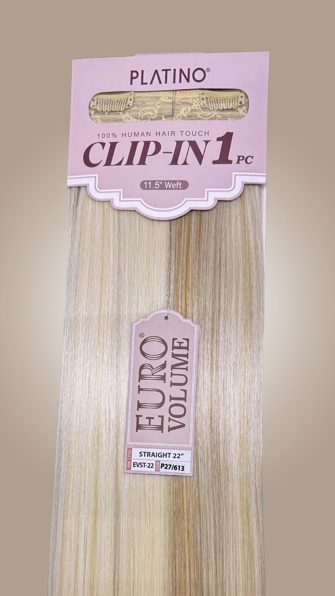 Platino clip in 1 pcs 22”