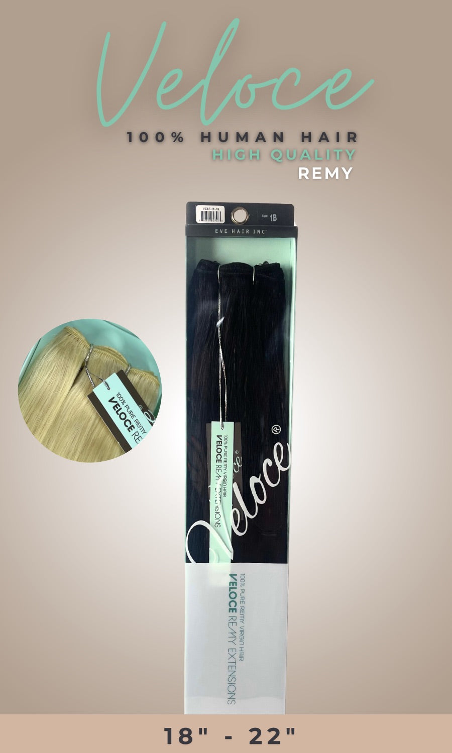 VELOCE | Extensiones de Cortina 100% Cabello Humano REMY |