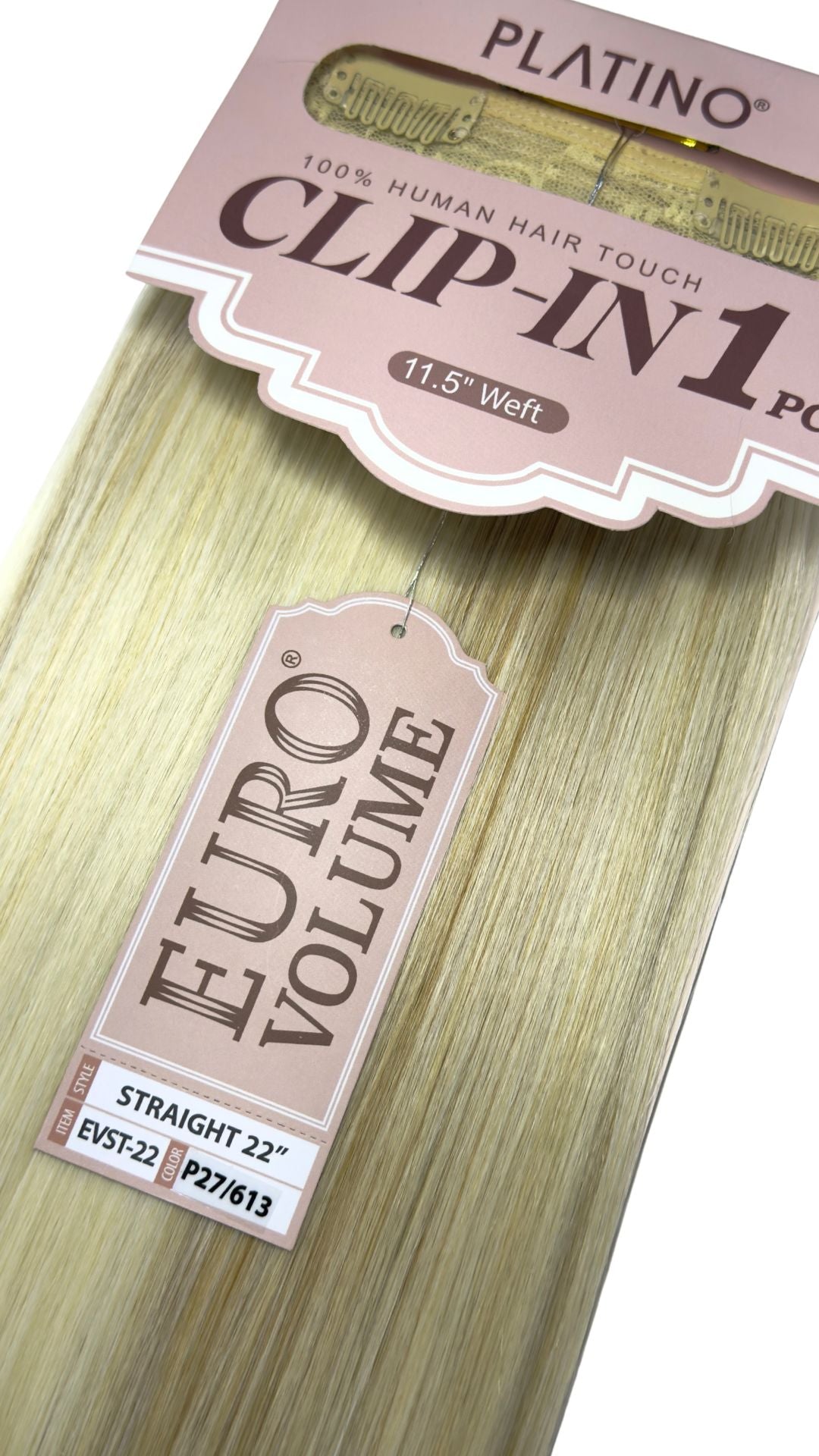 Platino clip in 1 pcs 22”