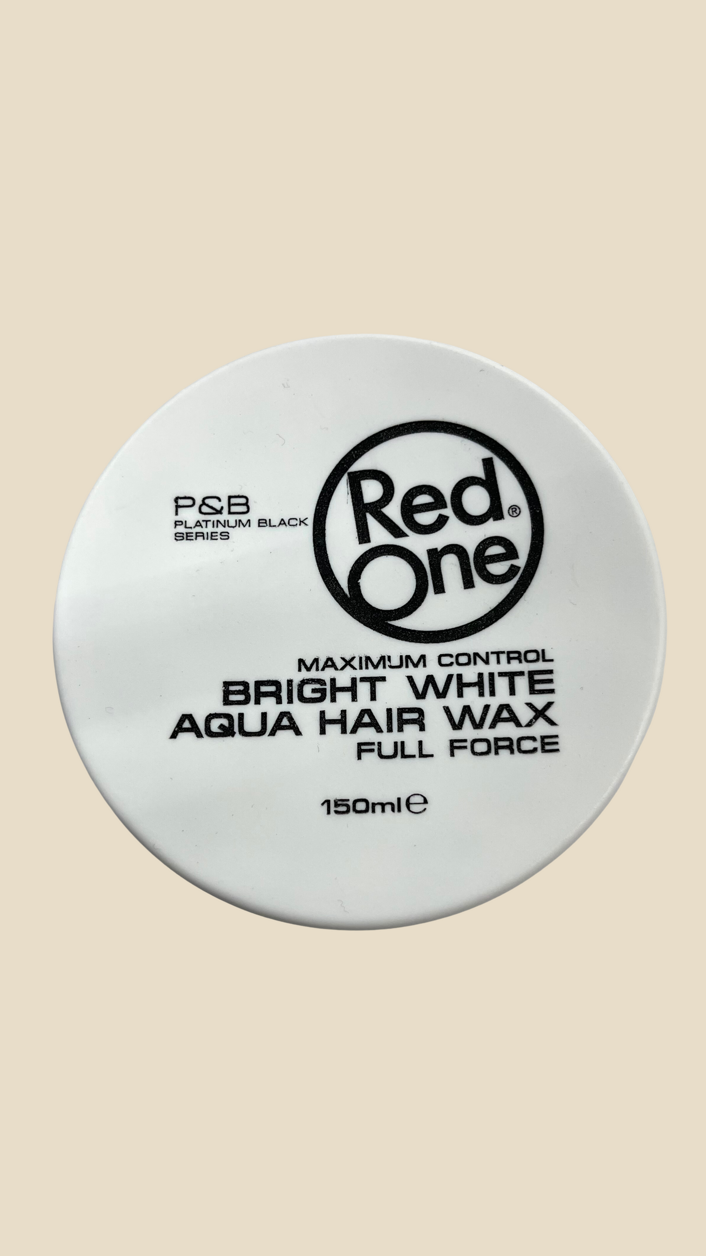 Bright White Aqua Hair Wax