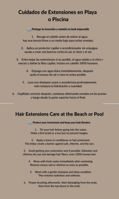 VELOCE  | Extensiones de Cortina 100% Cabello Humano REMY |