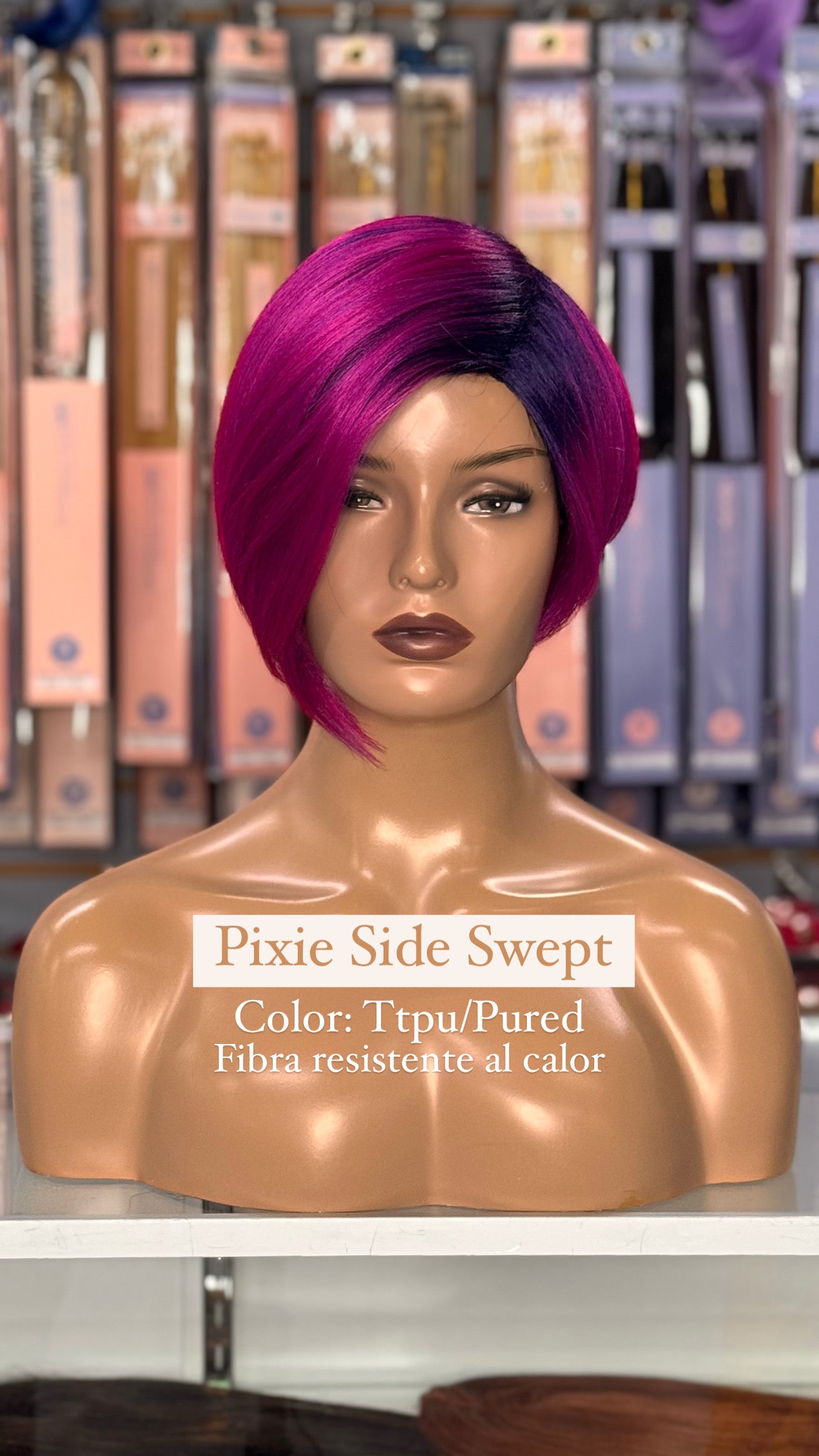 Pixie Side swept