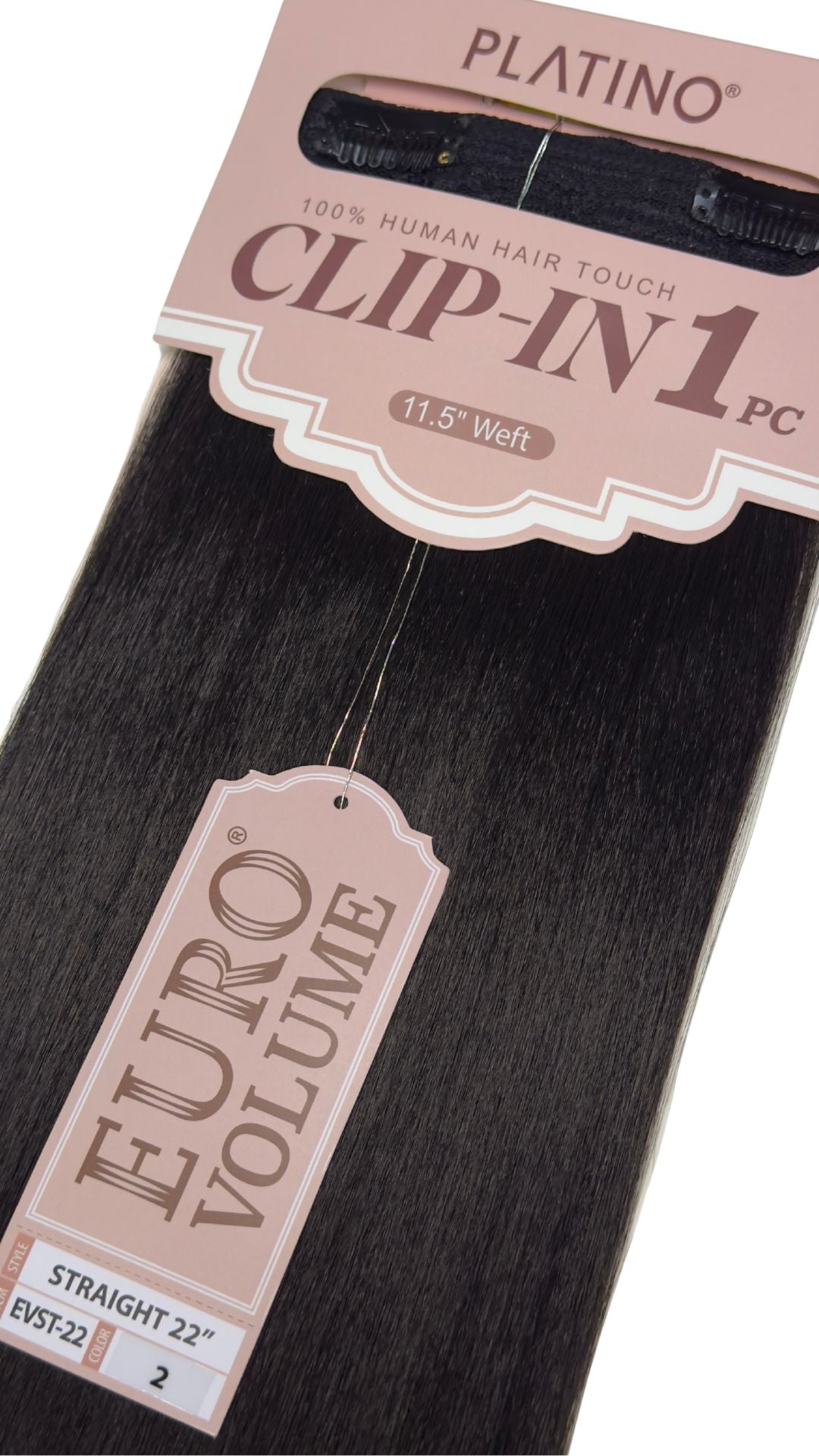Platino clip in 1 pcs 22”