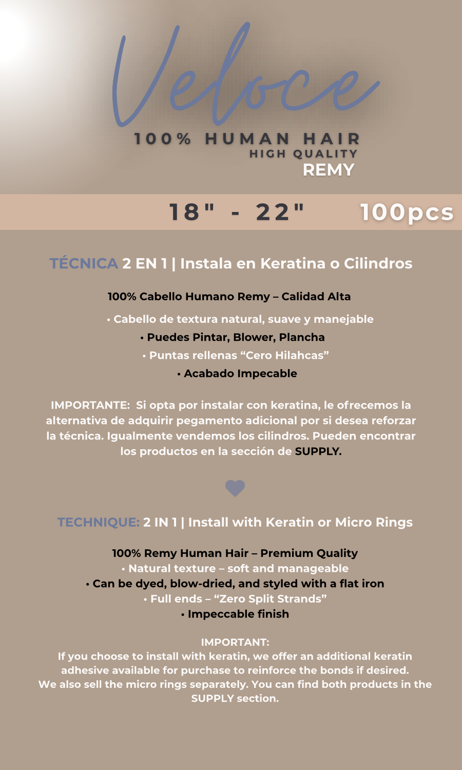 2 en 1 | keratina o Cilindros Calidad Alta