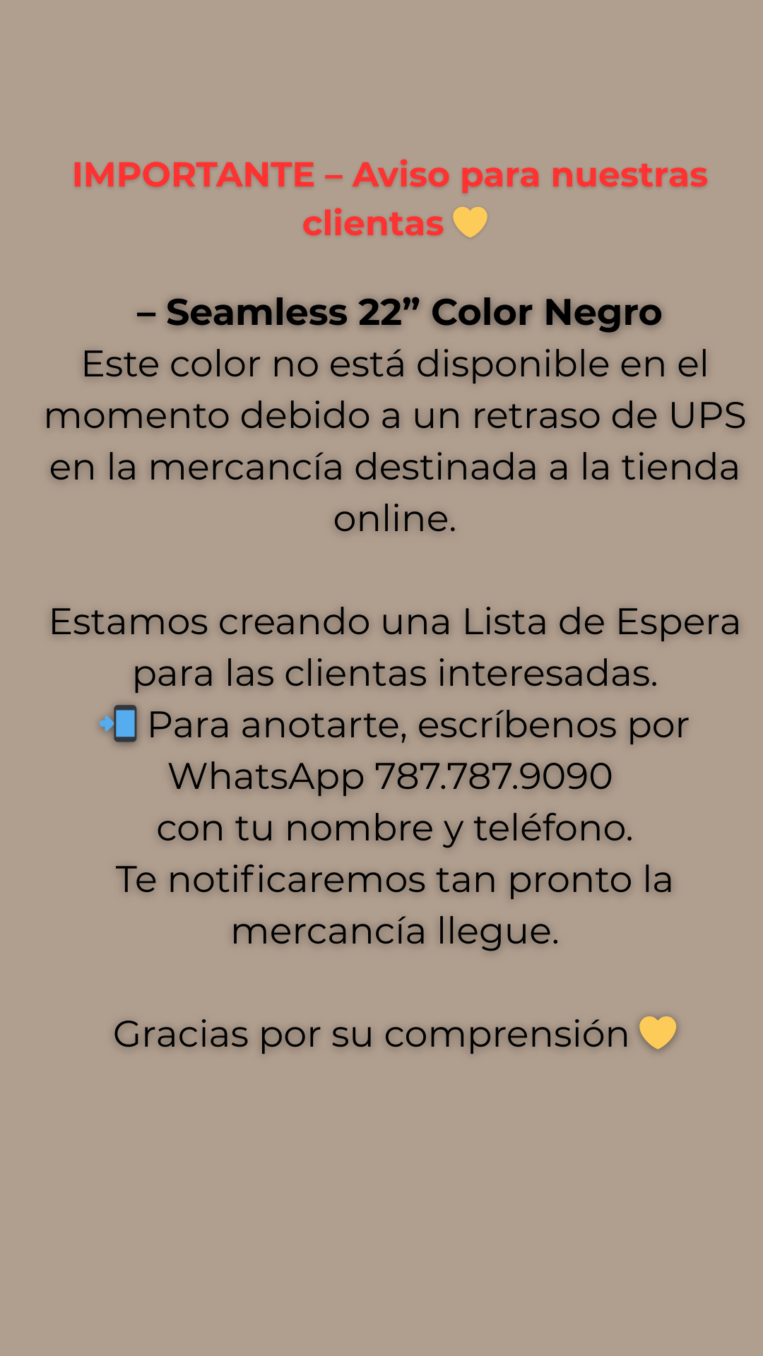 Seamless | Calidad Alta