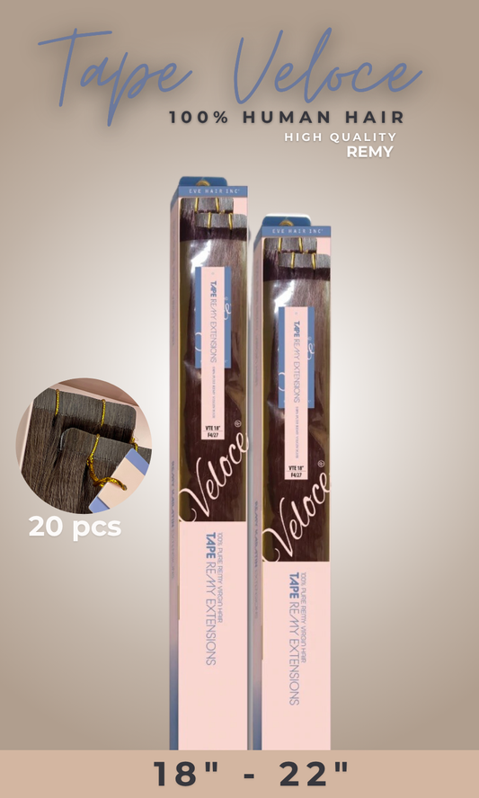 Tape Remy Veloce 100% Cabello Humano "Alta Calidad"