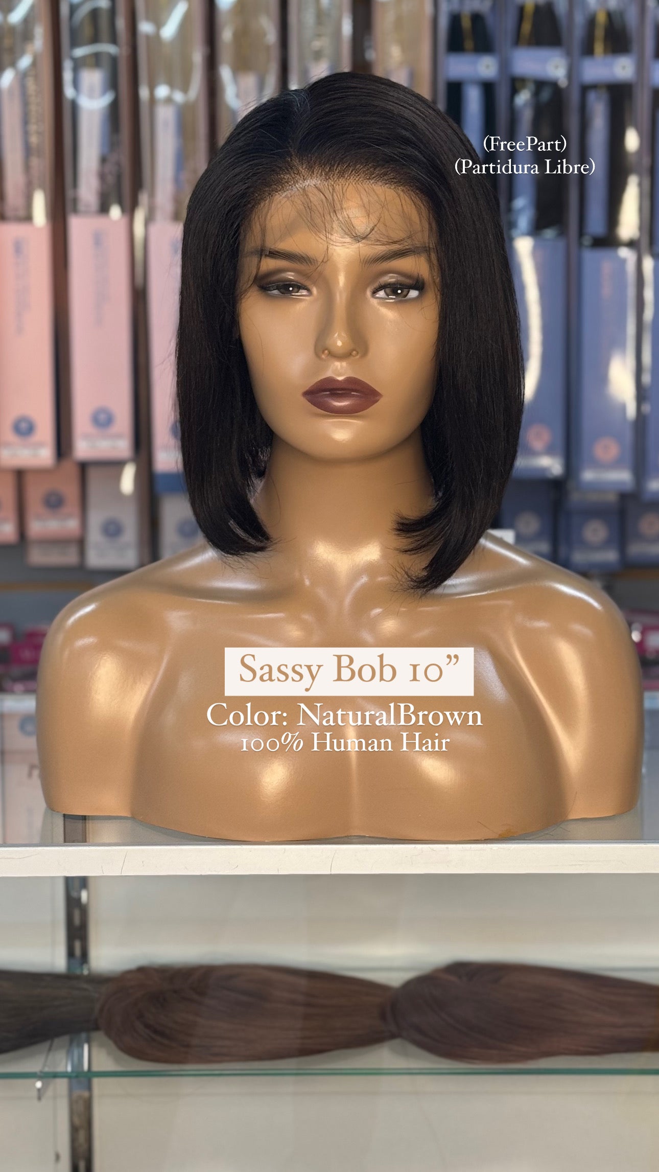 Brazilian Lace Sassy Bob 10” HH a