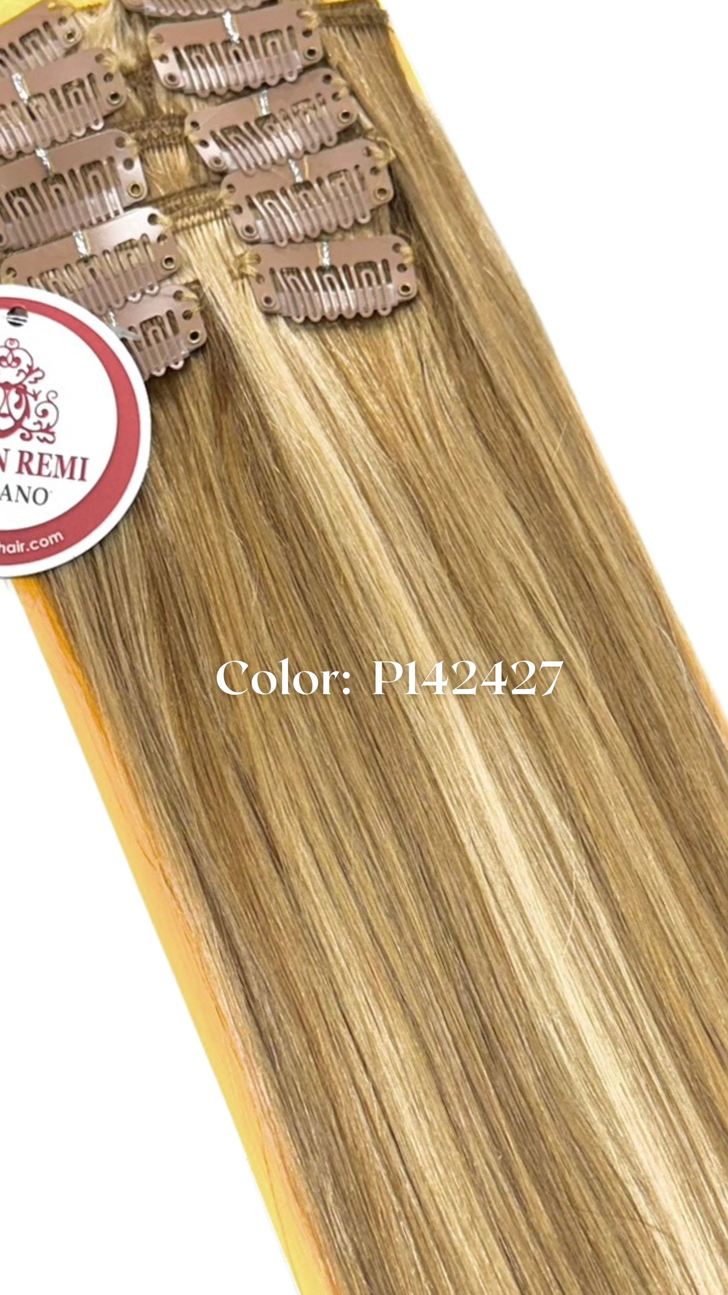 Indian Remy Clip  Soprano 100% Human Hair