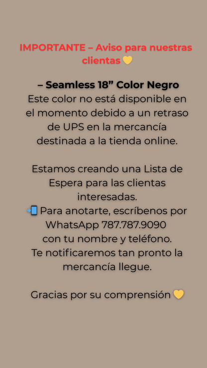 Seamless | Calidad Alta