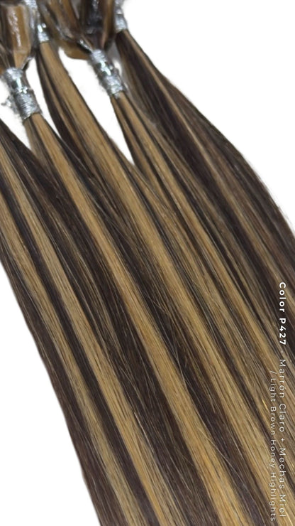 U-Tip Keratina Remy Soprano Highness 100% Cabello Humano