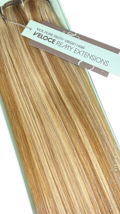 VELOCE  | Extensiones de Cortina 100% Cabello Humano REMY |
