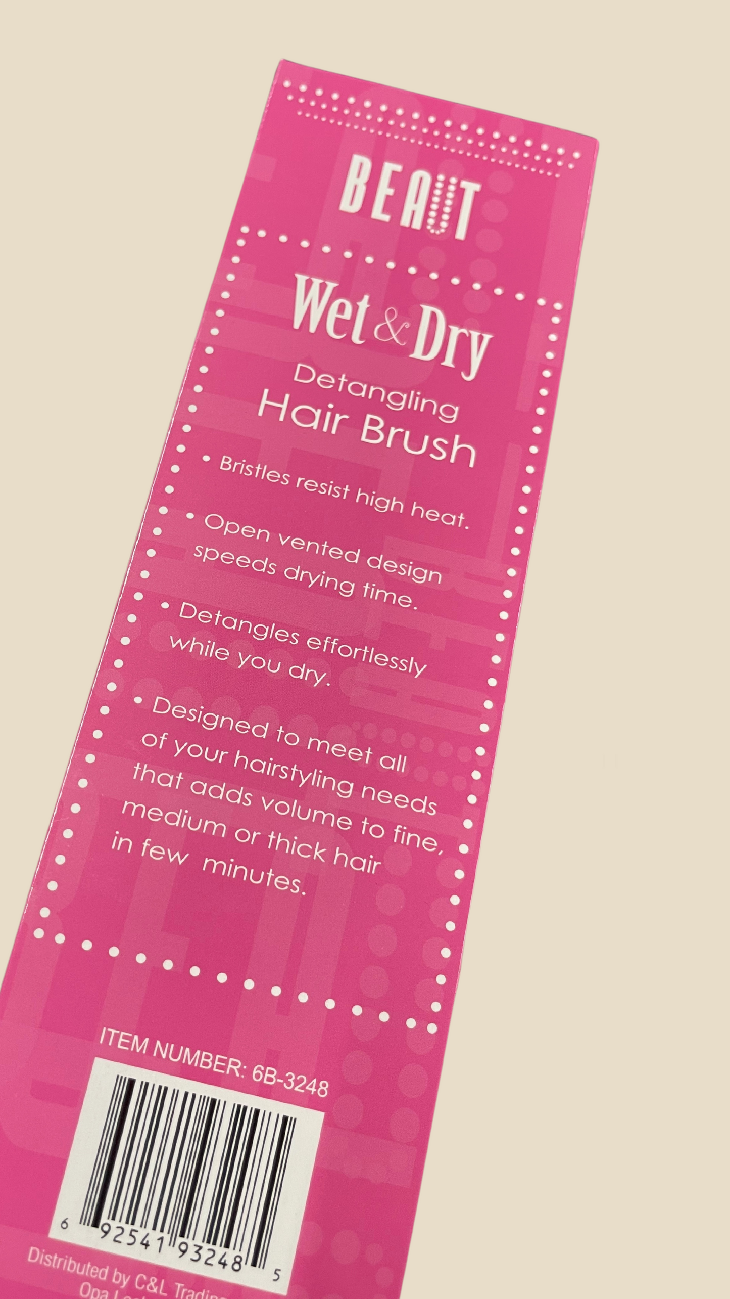 Wet and Dry “Brush Hair”