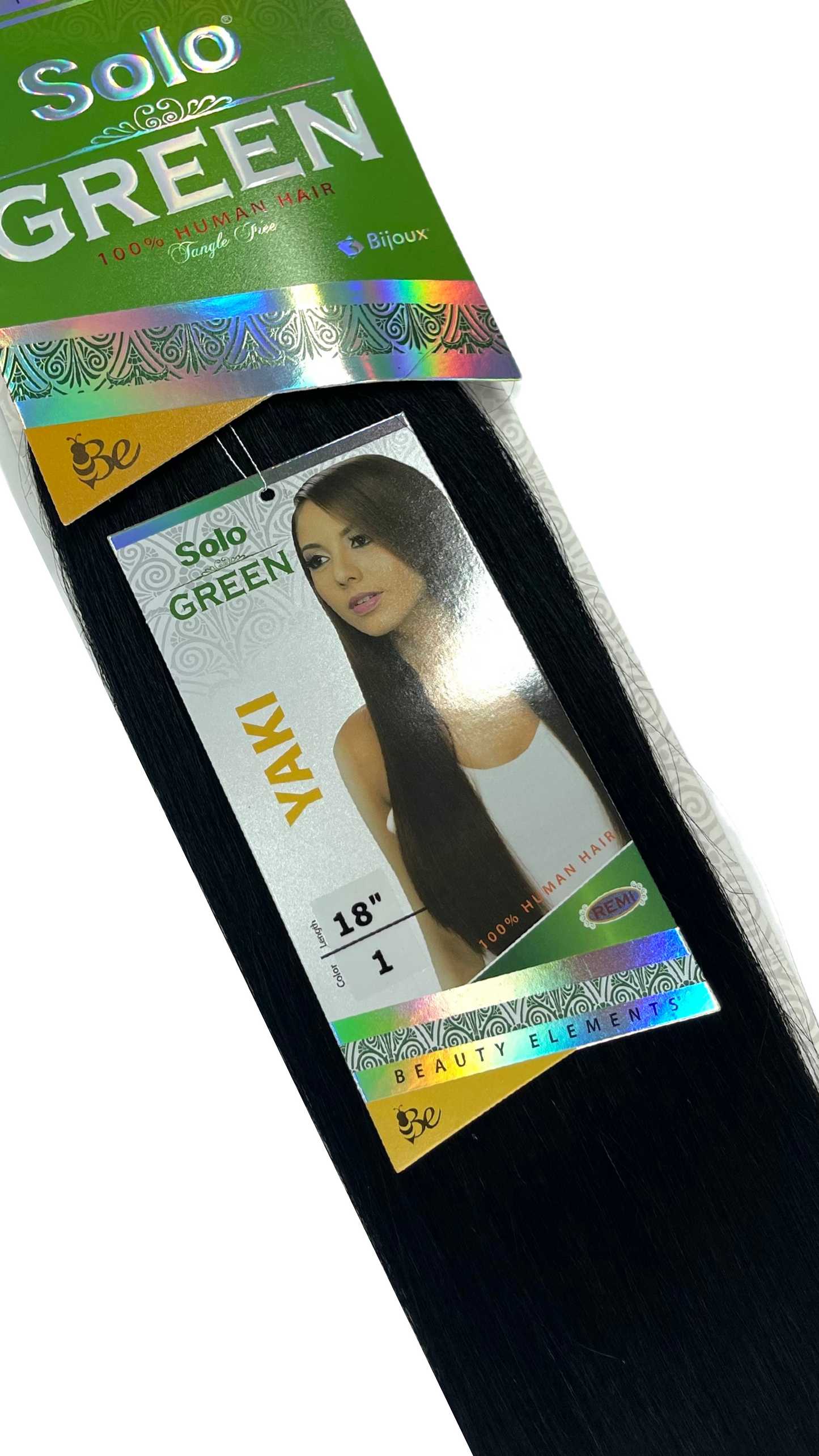 Solo Green Remy 100% Human Hair