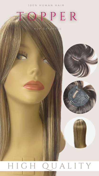 Topper Human Hair